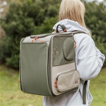 Rugzak Rocco Beige / Olijfgroen 40 x 30 x 42 cm Trixie